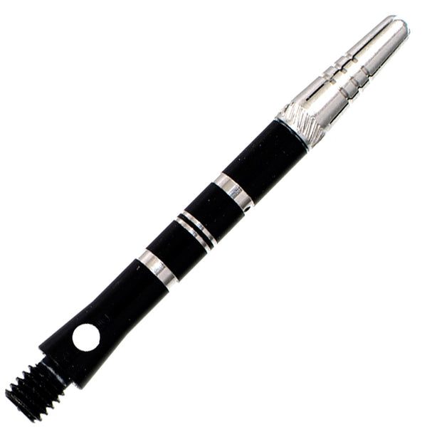 Dart World Top Spin Dart Shafts - Medium Black