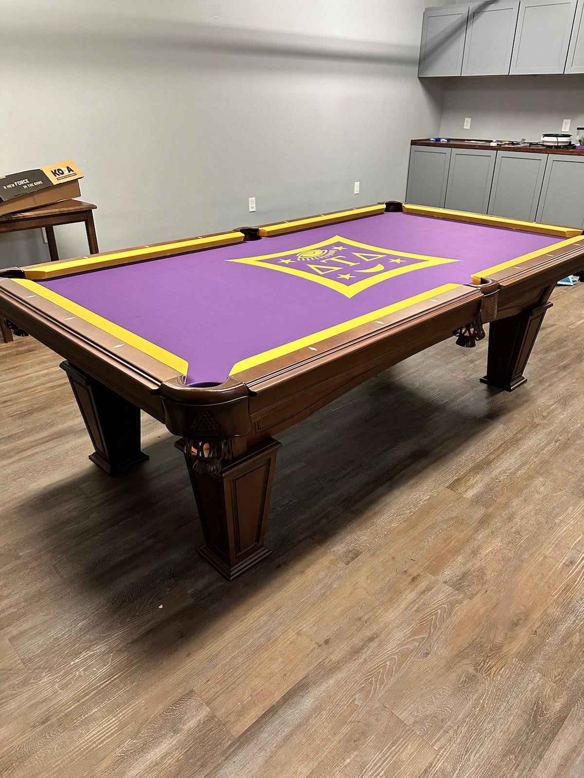 Custom Printed Pool Table Cloth