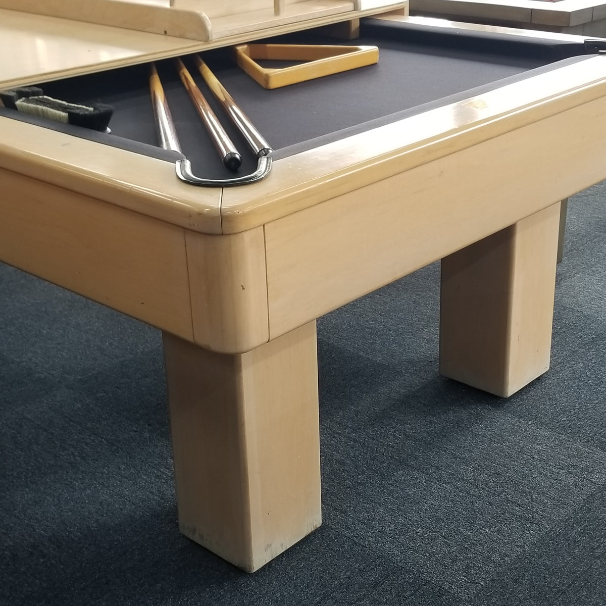 Used 8' Bauman Billiards Pool Table
