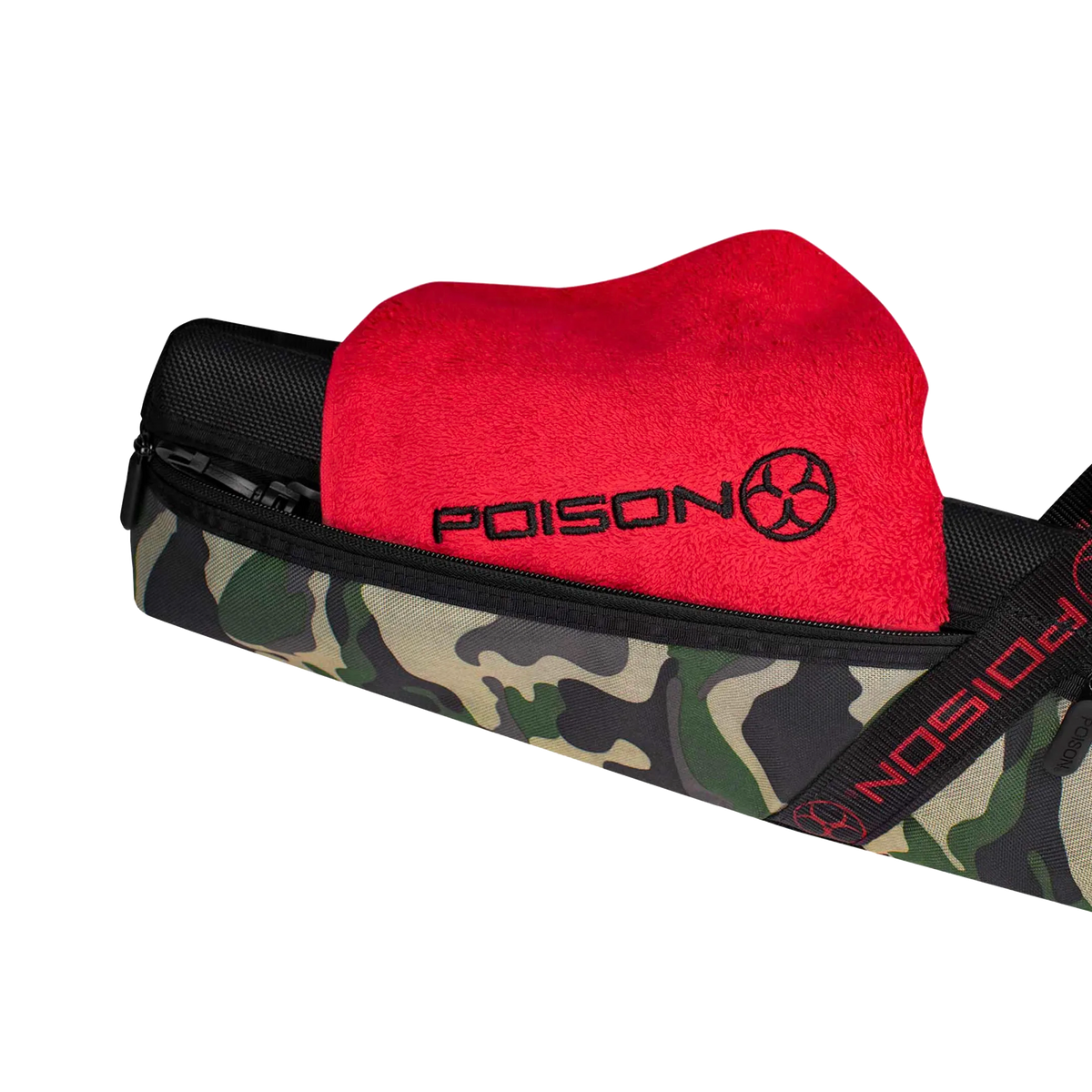 Poison Camo 2x4 Hard Cue Case - Green Camo - image 2