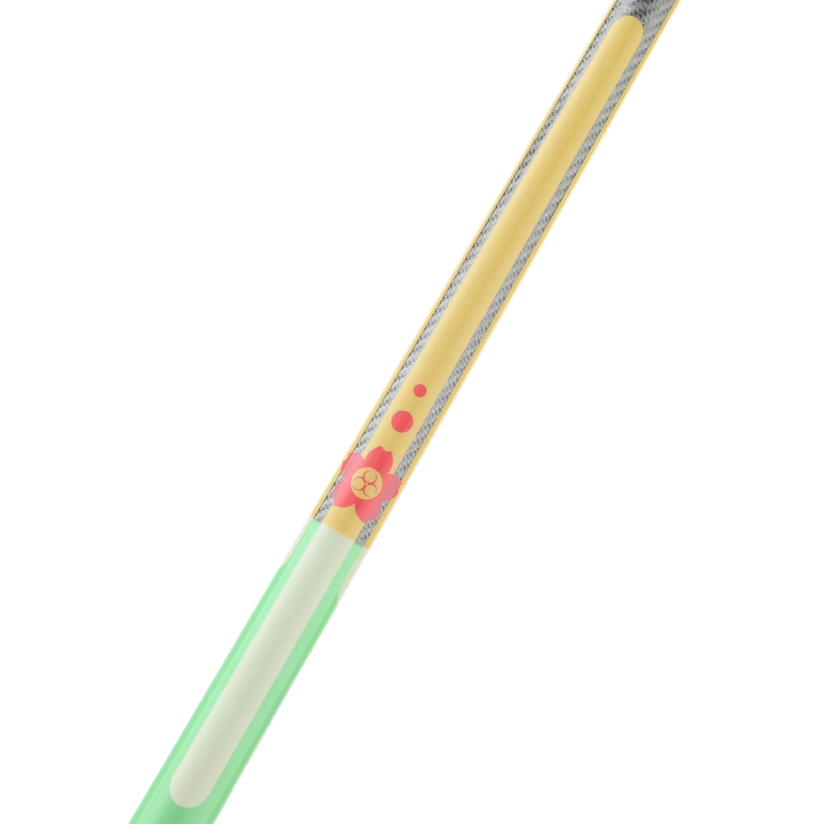 Green and peach forearm