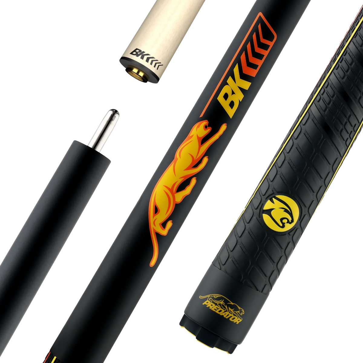 Predator BK4 Black Break Cue - Sport Wrap