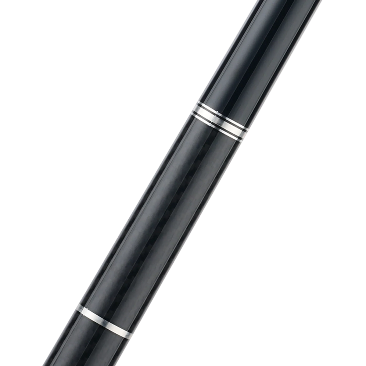Poison Maelith Pool Cue with Carbon Fiber Shaft - Black/Black - Vinyl Wrap