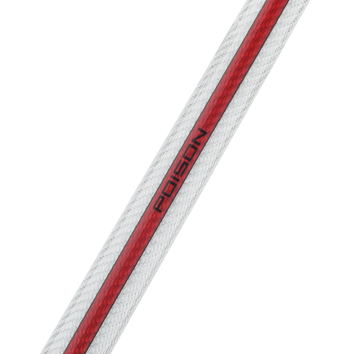 Poison Maelith Pool Cue with Carbon Fiber Shaft - Gray/Red - No Wrap