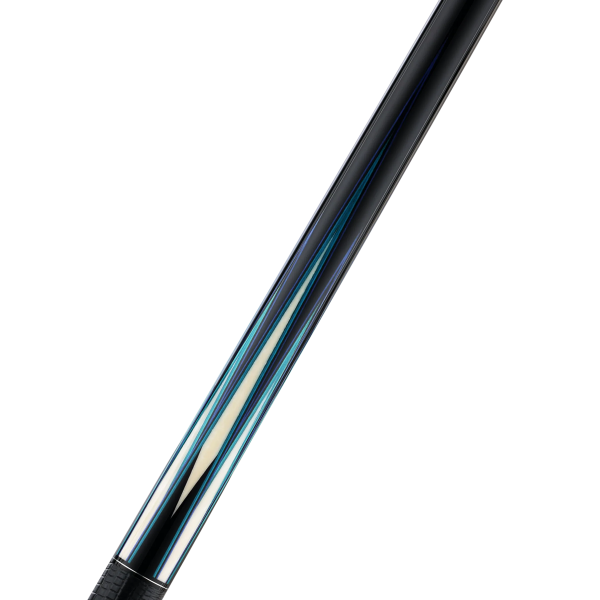 Predator Limited True Splice 16 Pool Cue - Ebony with Blue/Teal Points