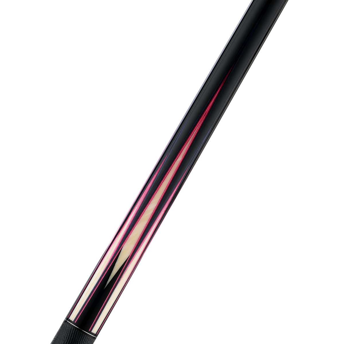 Predator Limited True Splice 16 Pool Cue - Ebony with Purple/Pink Points