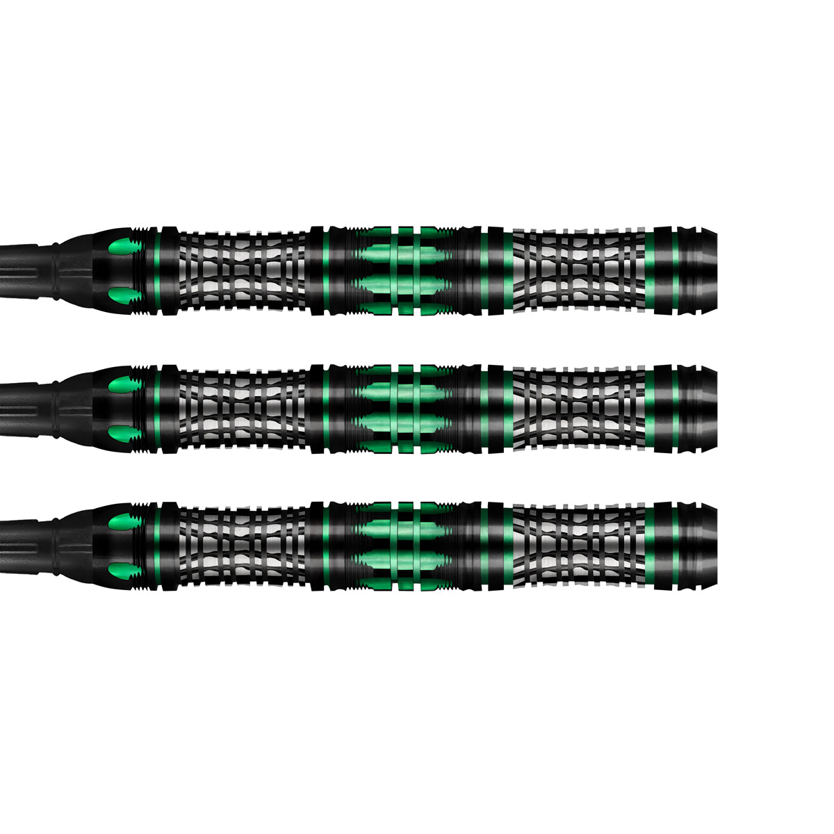 Shot Darts AI CYBERPUNK SOFT TIP DART SET - 90% TUNGSTEN BARRELS 20gm darts - view 3
