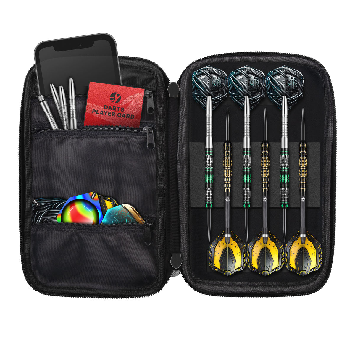 Shot Darts Shot AI Mecha Tactical Darts CASE-TWO Set Dart Wallet - view 2