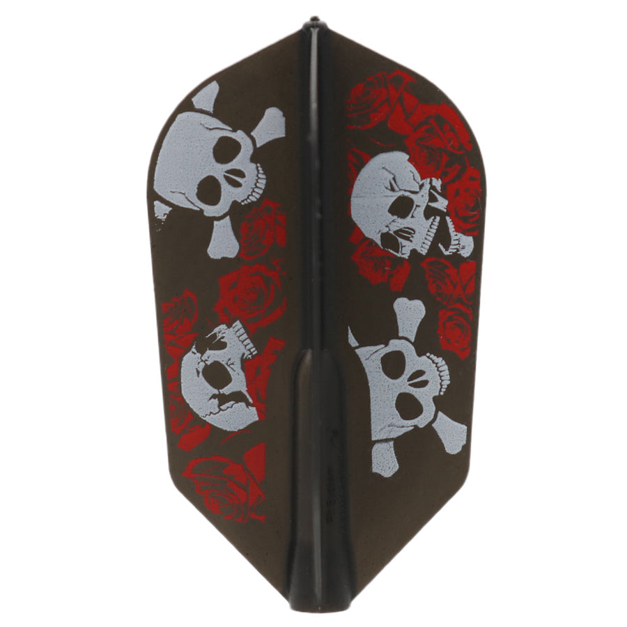 Fit Flight Deadly Roses Dart Flights - Slim
