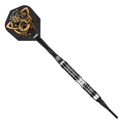 Shot Darts VIKING WOLF SOFT TIP DART SET - 90% TUNGSTEN BARRELS 20gm - view 2