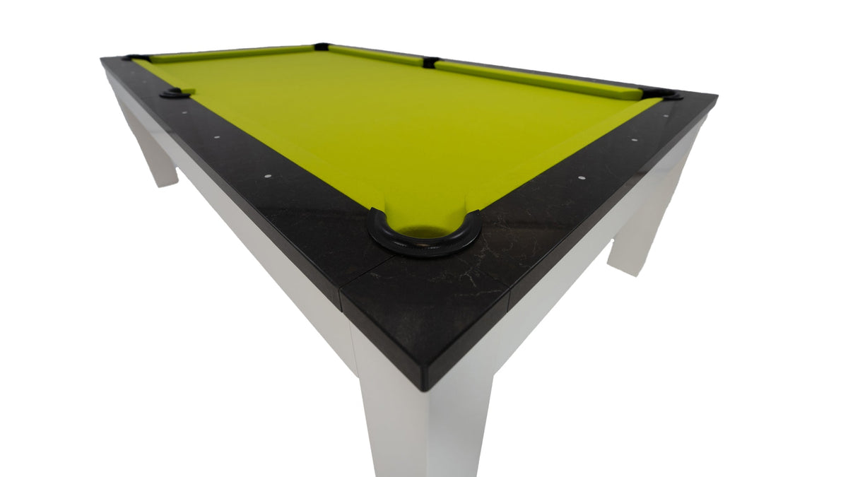 Baylor 7 Ft Pool Table with Stone Rails