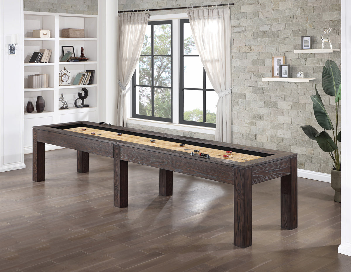 Baylor 12 Ft Shuffleboard - Rustic Series