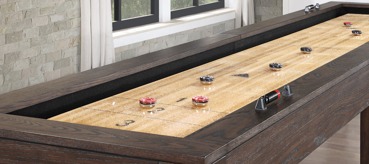 Baylor 12 Ft Shuffleboard - Rustic Series