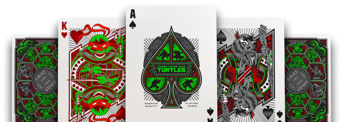 Theory 11 Teenage Mutant Ninja Turtles Playing Cards