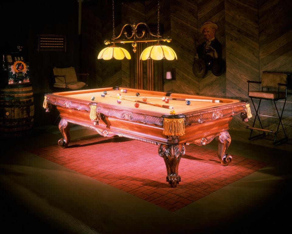 Cavanaugh pool table by Golden West Billiards