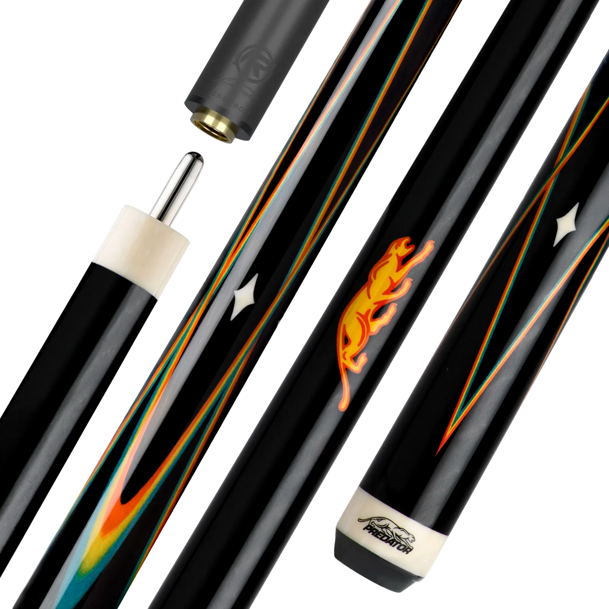 Predator Limited Edition Double Butterfly Pool Cue - No Wrap