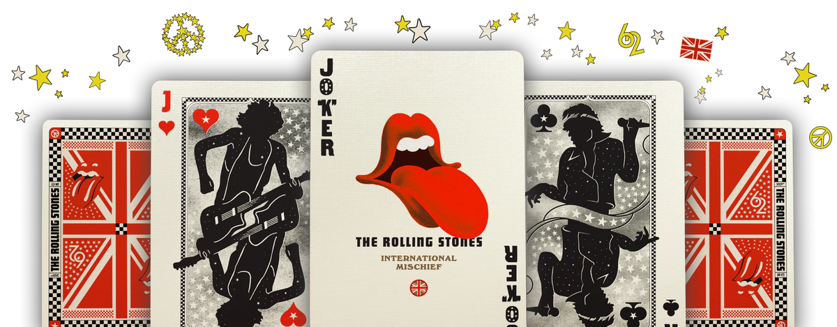 Theory 11 The Rolling Stones Playing Cards