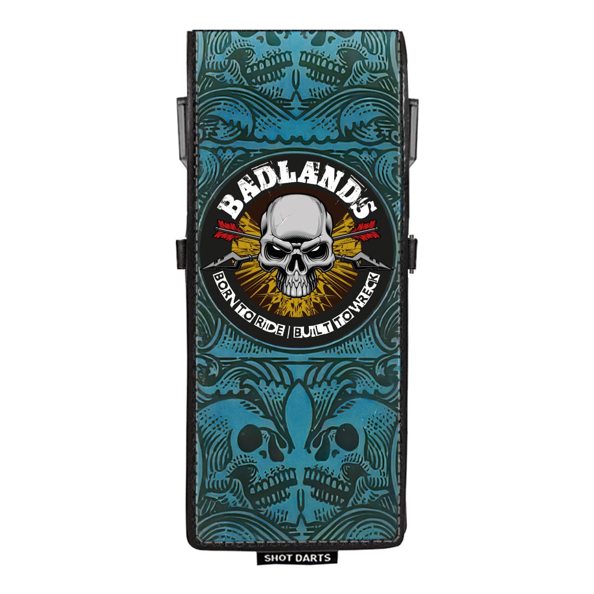 Shot Darts Badlands Inked Dart Wallet-Blue
