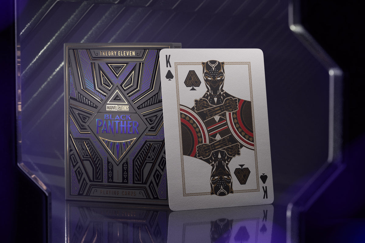 Theory 11 Black Panther Playing Card