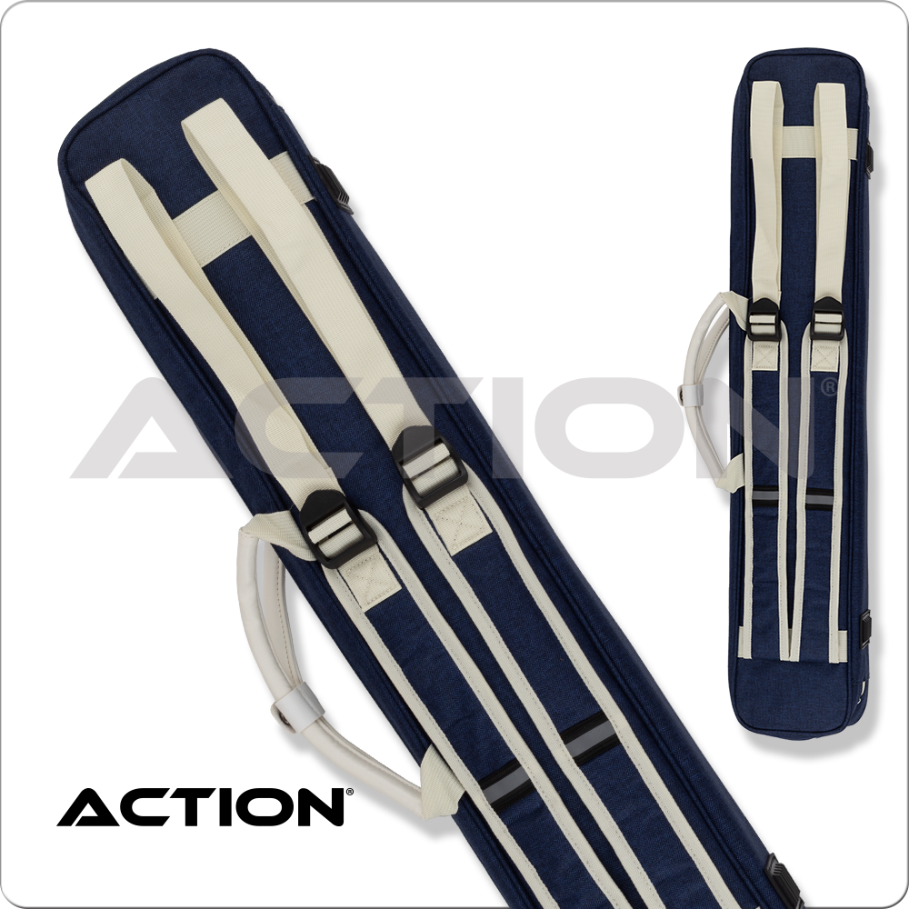 Action ACVAB24 Butterfly Vanity Backpack Straps 2x4 Soft Case - Navy - image 2
