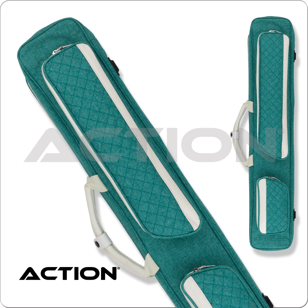 Action ACVAB24 Butterfly Vanity Backpack Straps 2x4 Soft Case - Teal
