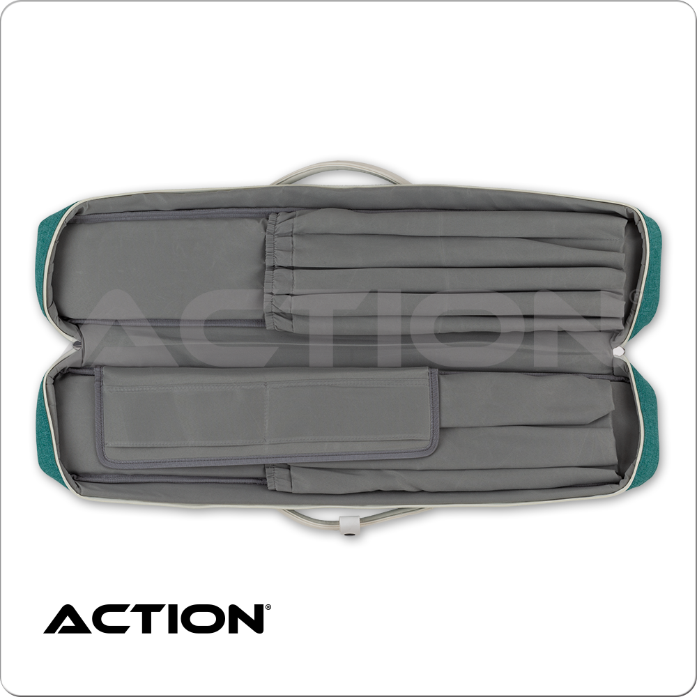 Action ACVAB35 Butterfly Vanity Backpack Straps 3x5 Soft Case - Teal - image 2