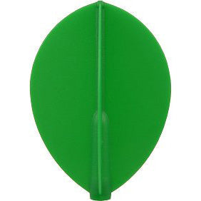 Fit Flight Dart Flights - Teardrop Green