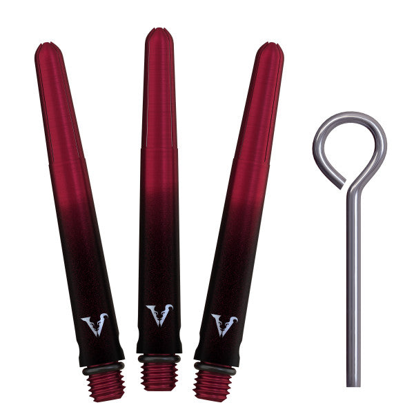 Viperlock Aluminum Shade Dart Shaft Short Red