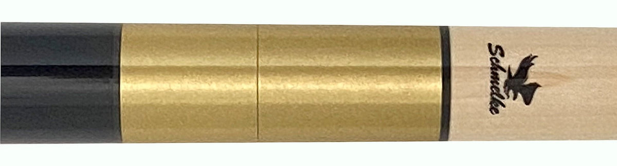 Schmelke S009 Black Stain 2 Piece Cue w/Maple Shaft - image 2