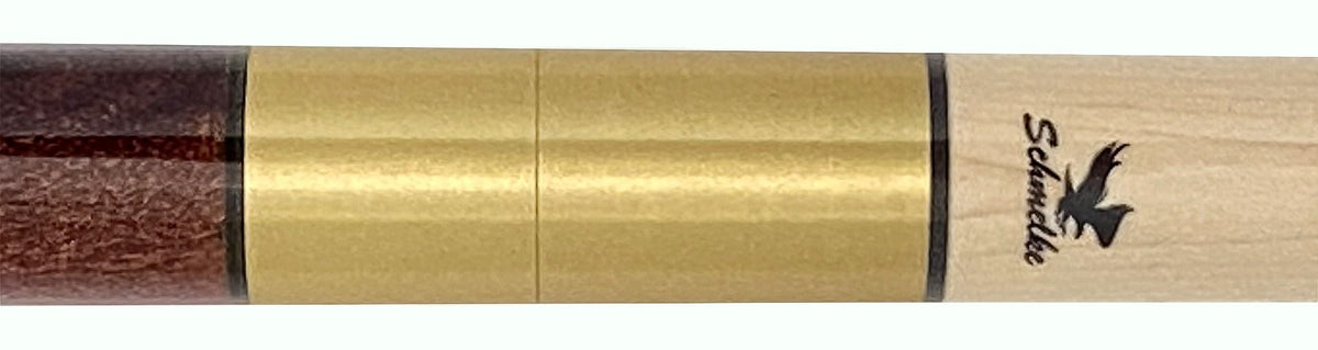 Schmelke S003 Brown Stain 2 Piece Cue w/Maple Shaft - image 2