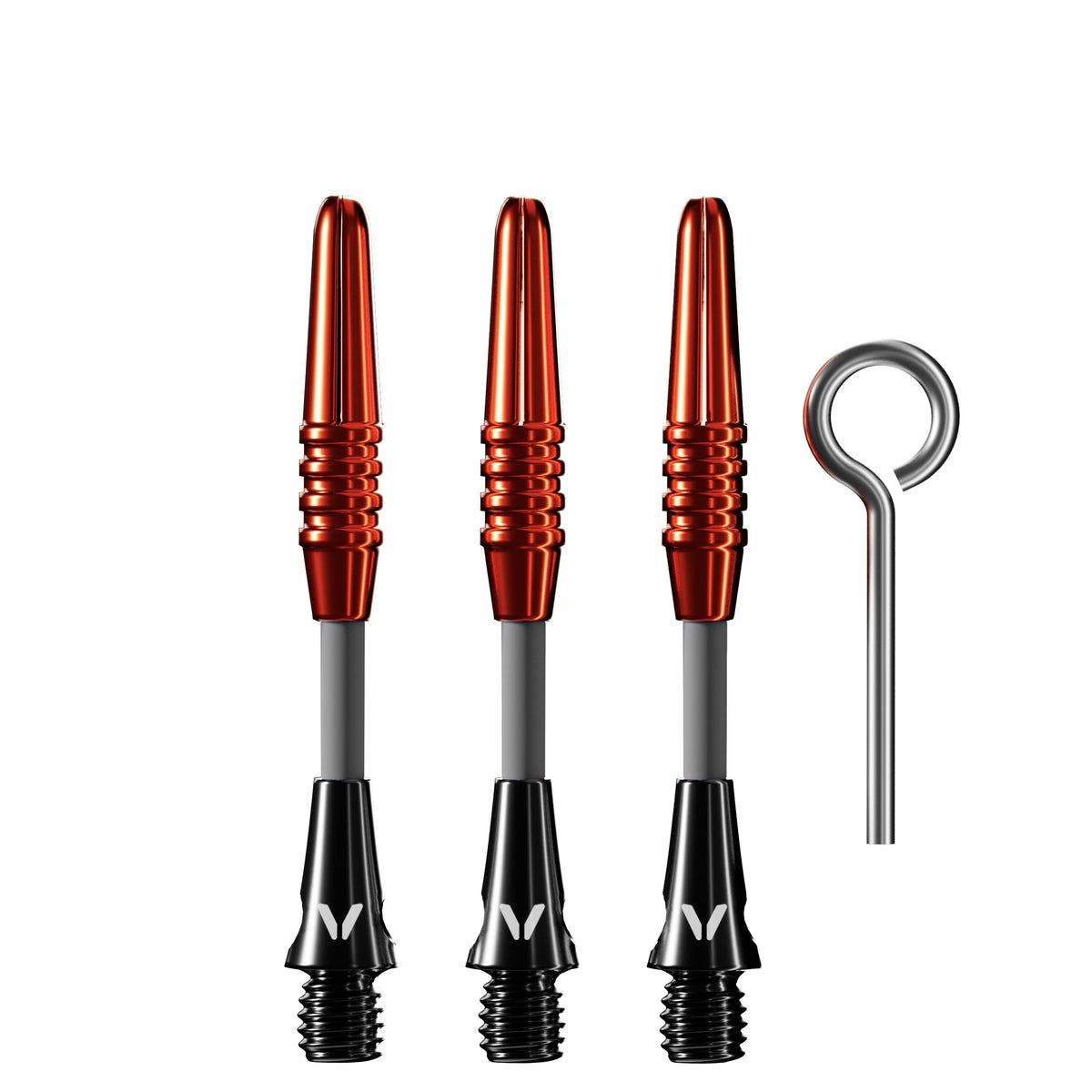 Viper Carbon Fiber Dart Shafts | Short | Red