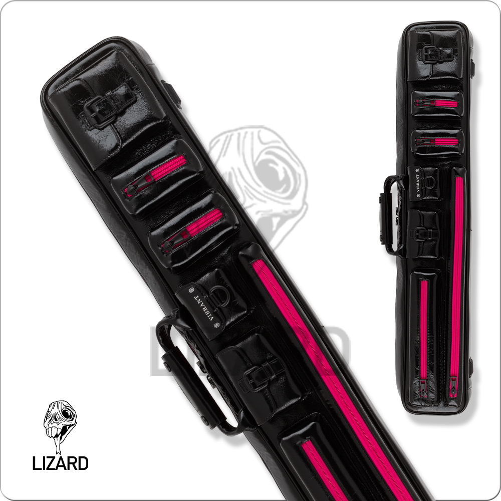 Lizard LXVMBF Vibrant Black & Pink 3x4 Soft Case