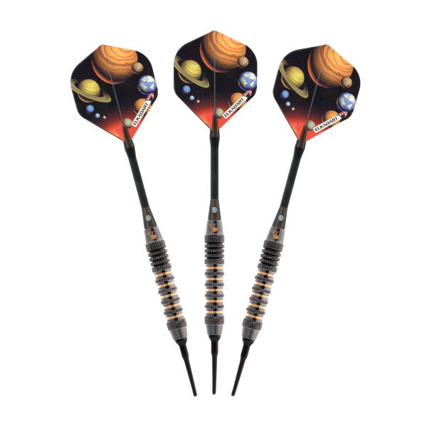 Elkadart Orbital Soft Tip Darts Knurl Ringed Barrel - 16 grams