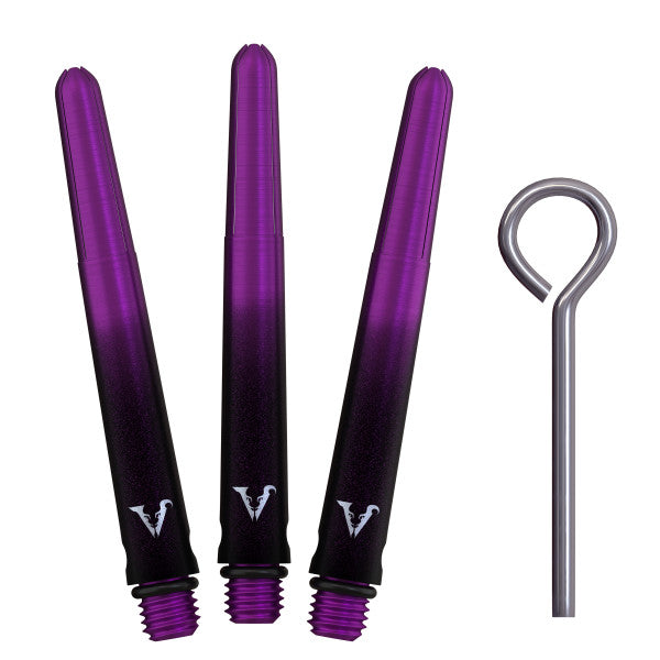 Viperlock Aluminum Shade Dart Shaft Short Purple