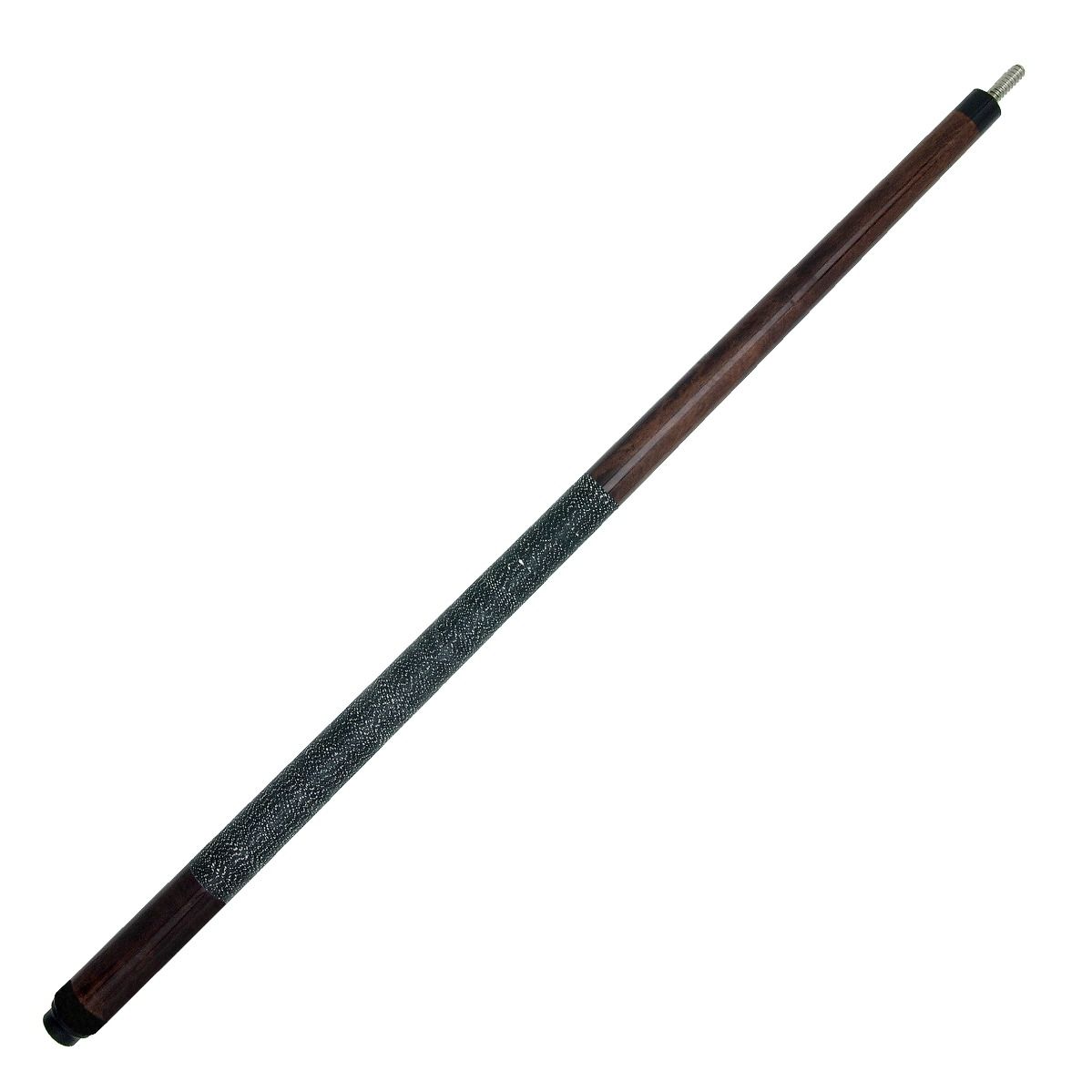 Schmelke SP03 Brown Stain 2 Piece Cue w/Linen Wrap & Maple Shaft - image 2