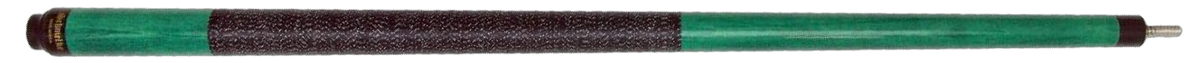 Schmelke SP10 Green Stain 2-Piece Cue w/Linen Wrap & Maple Shaft