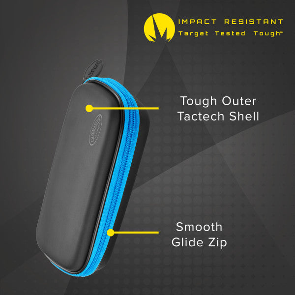 Casemaster Warden Dart Case with Blue Zipper - view 4
