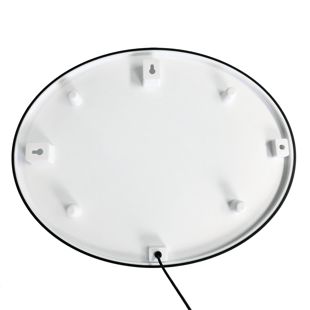 Washington Huskies: Oval Slimline Lighted Wall Sign - view 5