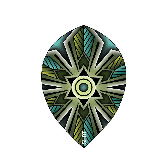 Shot Darts Flight Set - Teardrop