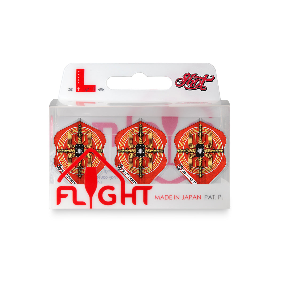 Shot Darts L-Style EZ L1 Roman Centurion Dart Flight Set