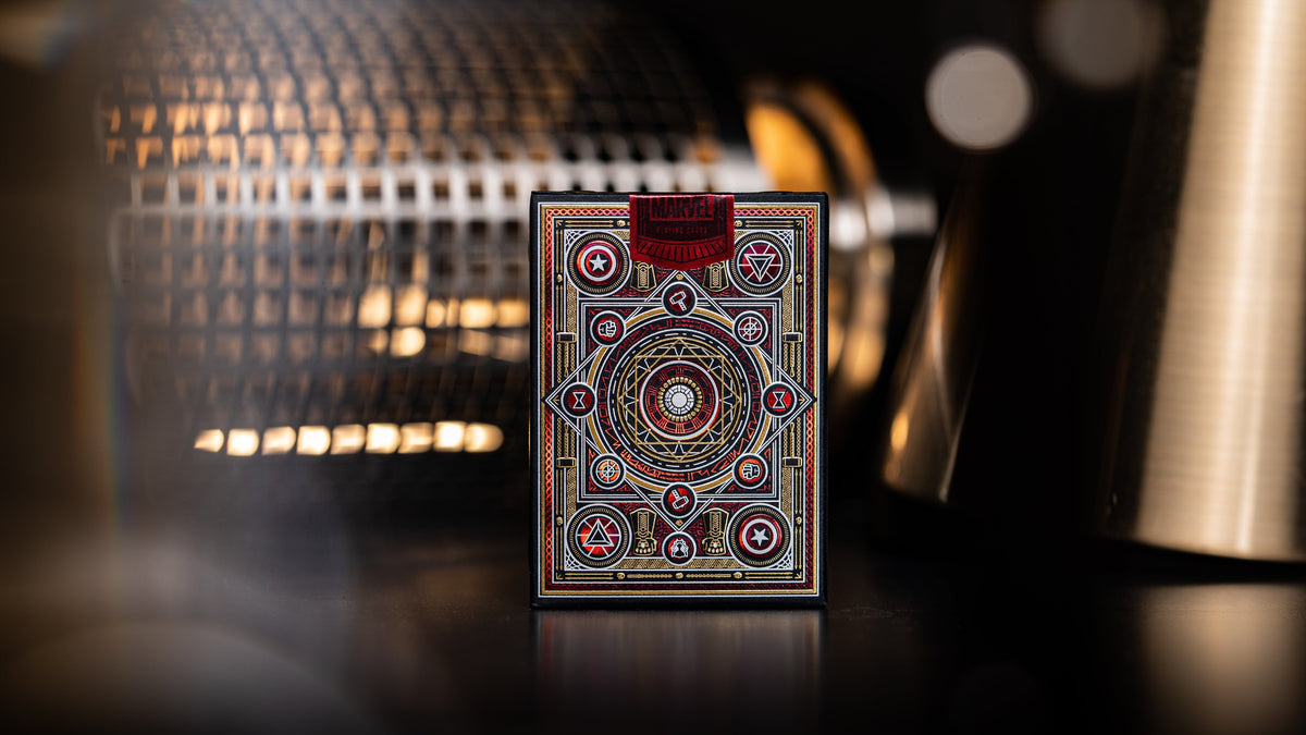Theory 11 Avengers Playing Cards - Red