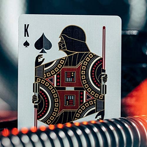 Theory 11 Star Wars Playing Cards Silver Edition - Dark Side (Black)