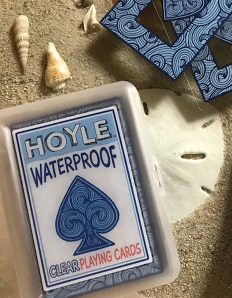 Hoyle Waterproof Clear Playing Cards - view 3