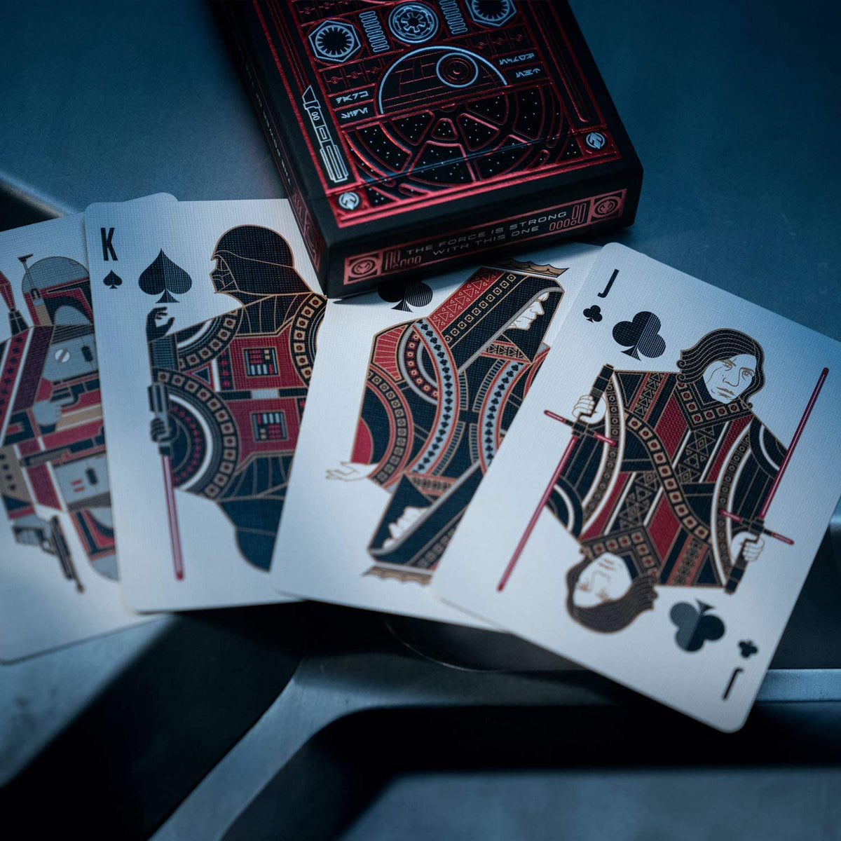 Theory 11 Star Wars Playing Cards - Dark Side (Red)