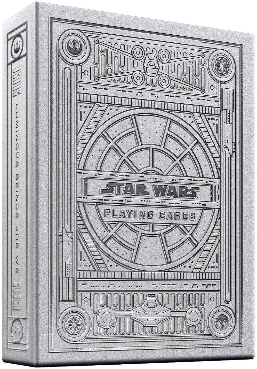 Theory 11 Star Wars Playing Cards Silver Edition - Light Side (White)