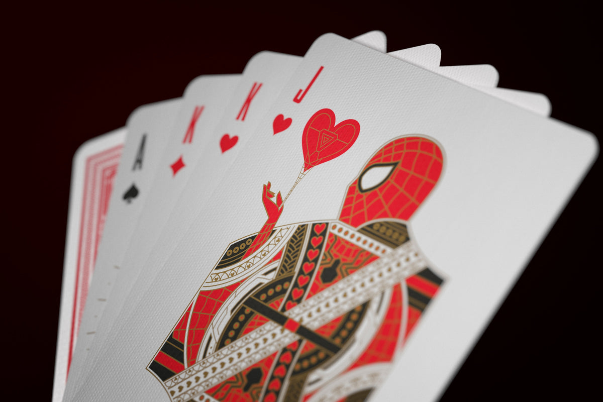 Theory 11 Avengers Playing Cards - Red