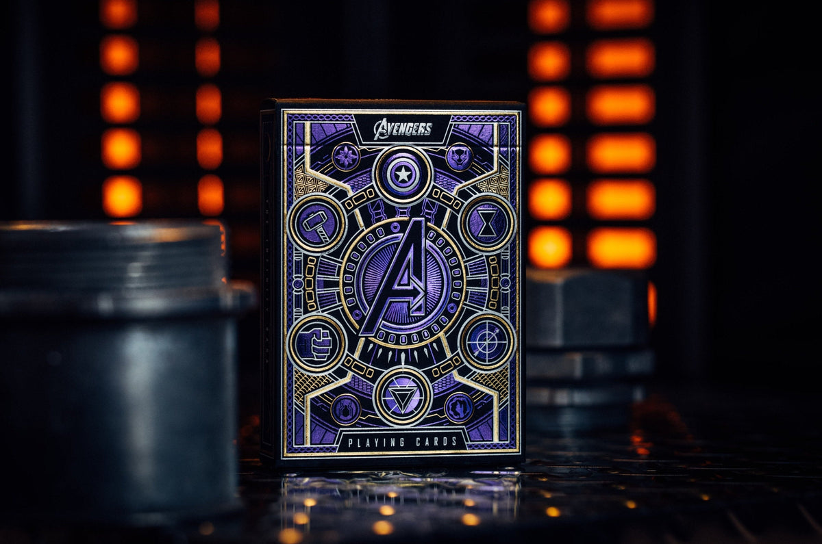 Theory11 THEORY 11 Avengers Playing Cards -Purple - view 2