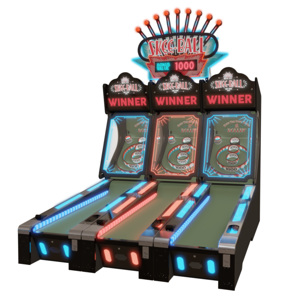 Skee Ball Glow Alley