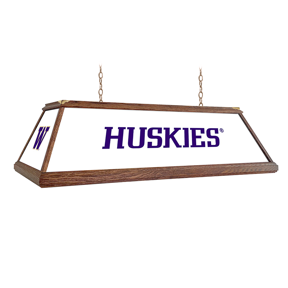 Washington Huskies: Huskies - Premium Wood Pool Table Light - view 6
