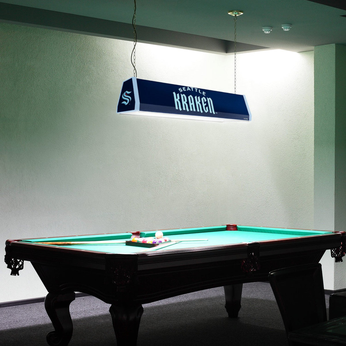 Seattle Kraken: Standard Pool Table Light